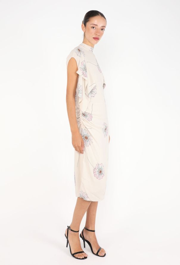 Prada Floral Printed Crêpe Dress, 2024 - 3