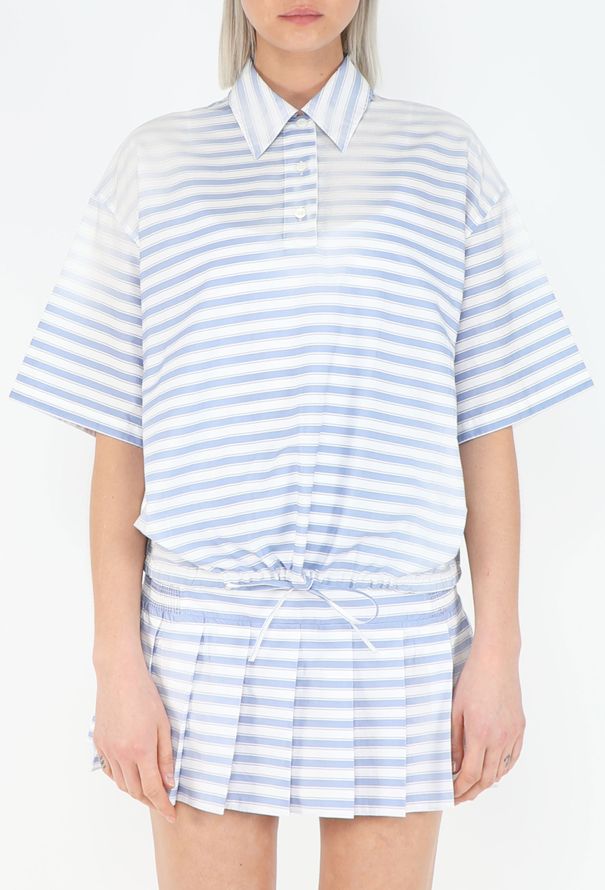 Prada 2024 Polo Cotton Skirt Ensemble - 4