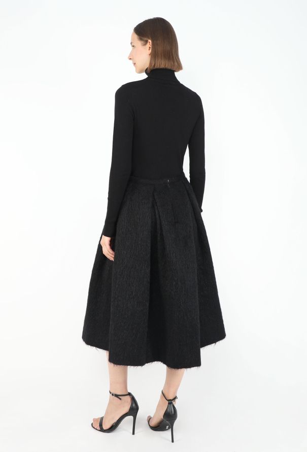 Comme des Garçons 1999 Mohair Pleated Skirt - 4