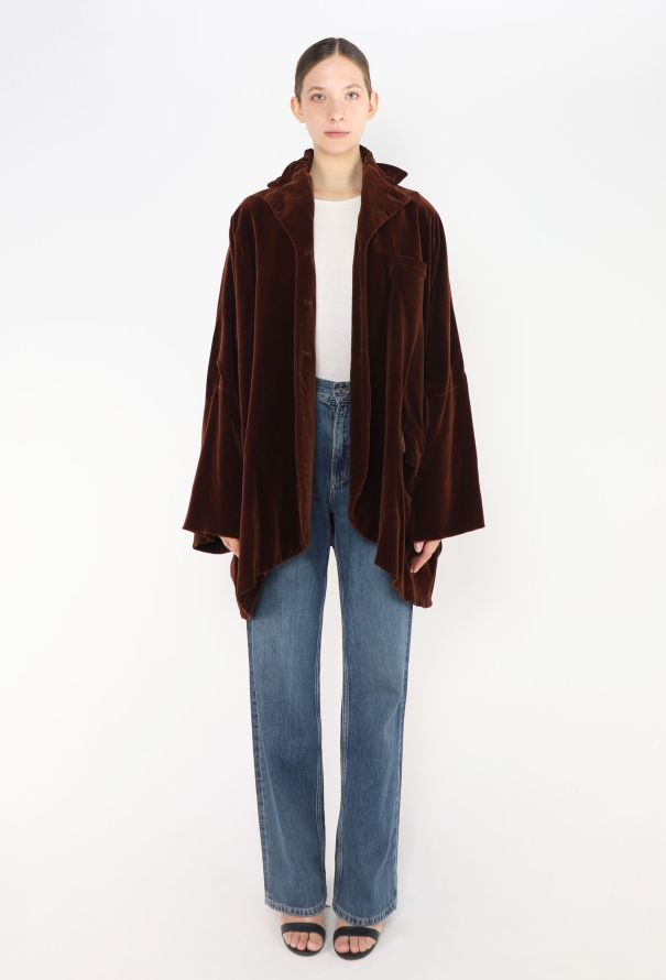 Romeo Gigli Early '90s Velvet Opera Coat - 2