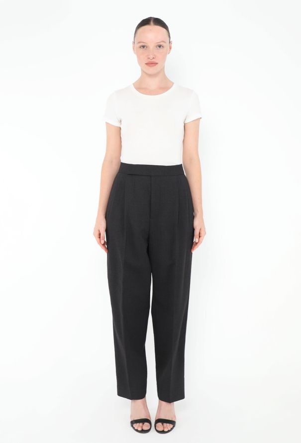 Céline F/W 2018 Tapered Pleated Trousers - 5