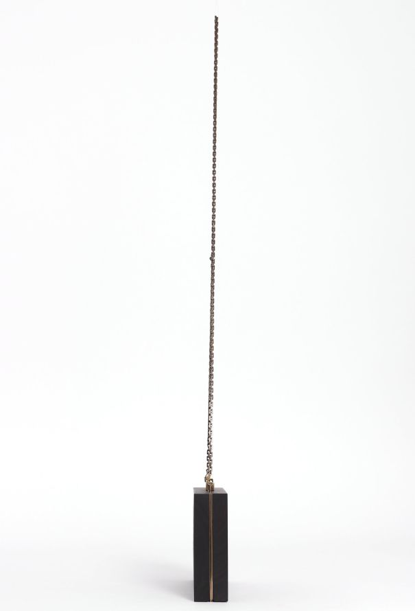 Valentino Cheetah Wood & Metal Minaudière - 4