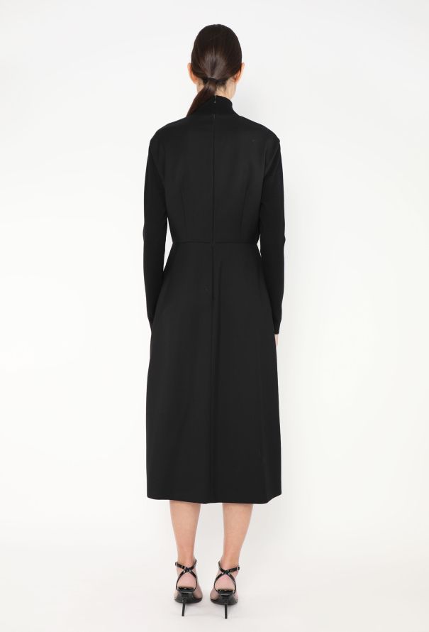 Prada 2022 Turtleneck A-Line Dress - 4