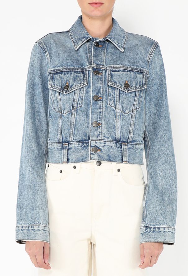 Khaite Resort 2023 Rizzo Denim Jacket - 1