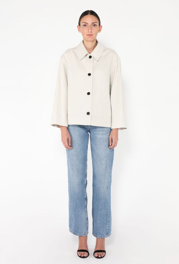 The Row 2020 Leos Denim Jacket - 4 The Row 2020 Leos Denim Jacket - 4