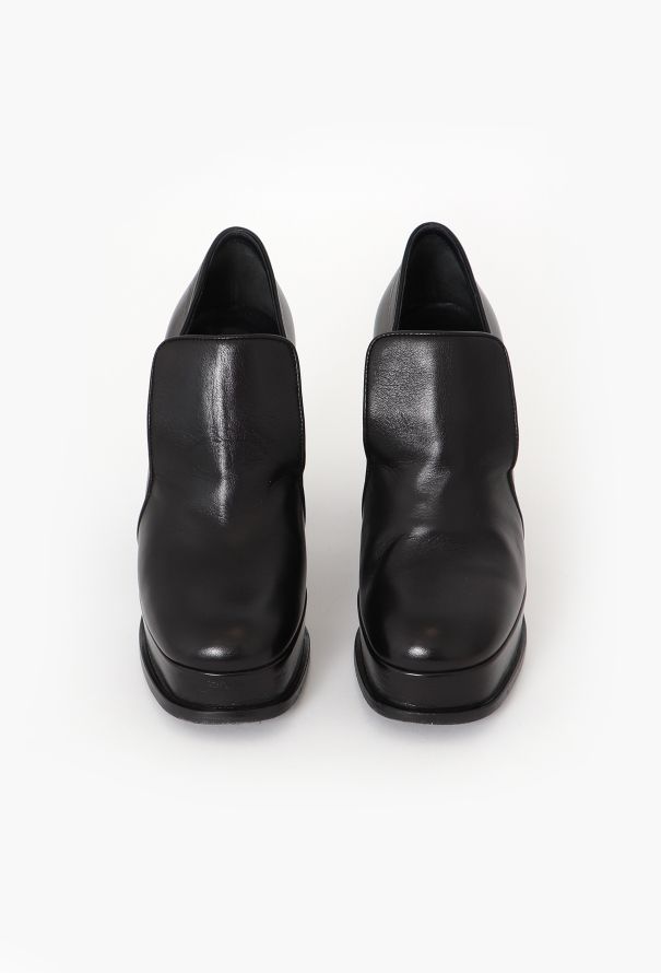 Céline Perforated Loafer Heels - 3