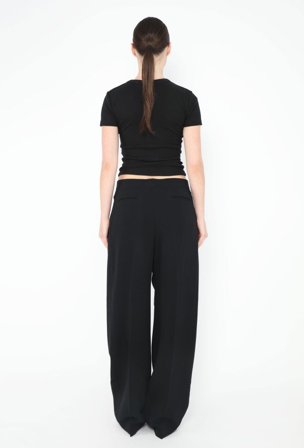 Céline S/S 2011 Crêpe Zipper Trousers - 5