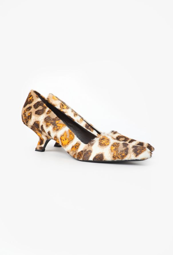 Bottega Veneta Resort 2025 Pony Hair Pumps - 4