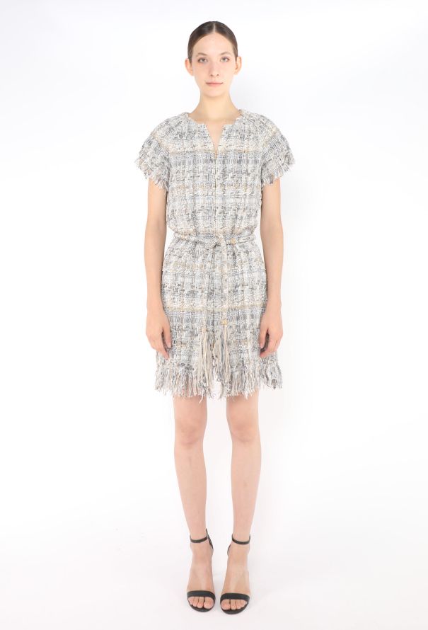 Chanel CAMPAIGN Resort 2018 Grecian Lesage Dress - 3