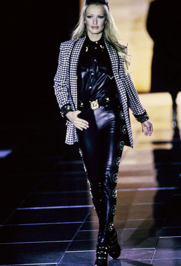 Gianni Versace Western Leather Overshirt, F/W 1992 - 3