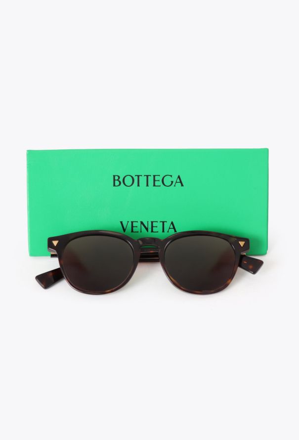 Bottega Veneta 2024 Rounded Tortoiseshell Sunglasses - 2 Bottega Veneta 2024 Rounded Tortoiseshell Sunglasses - 2