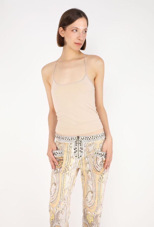Isabel Marant Jalyne Studded Paisley Pants, S/S 2013 - 5