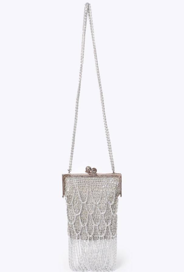 Azzaro '70s Evening Frame Chain Clutch - 1