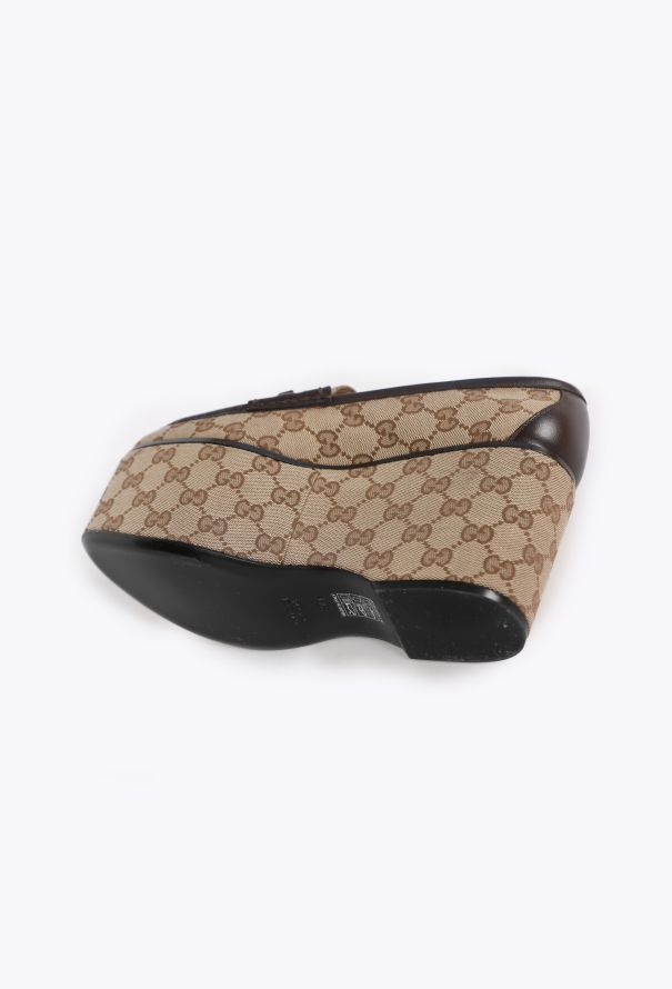 Gucci Monogram Canvas Platform Loafers, S/S 2024 - 5