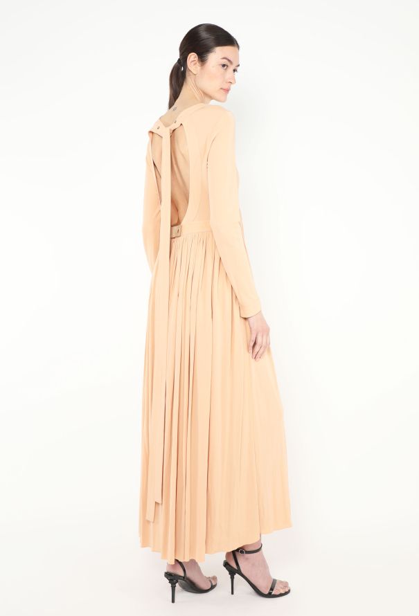 Céline S/S 2016 Pleated Crêpe Dress - 7