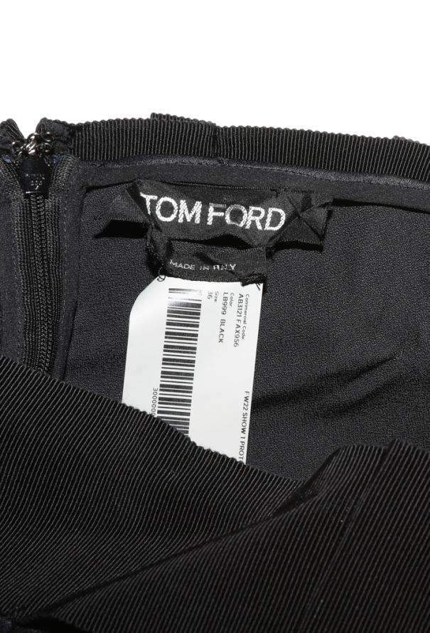 Tom Ford Draped Corset Peplum Gown, 2022 - 5