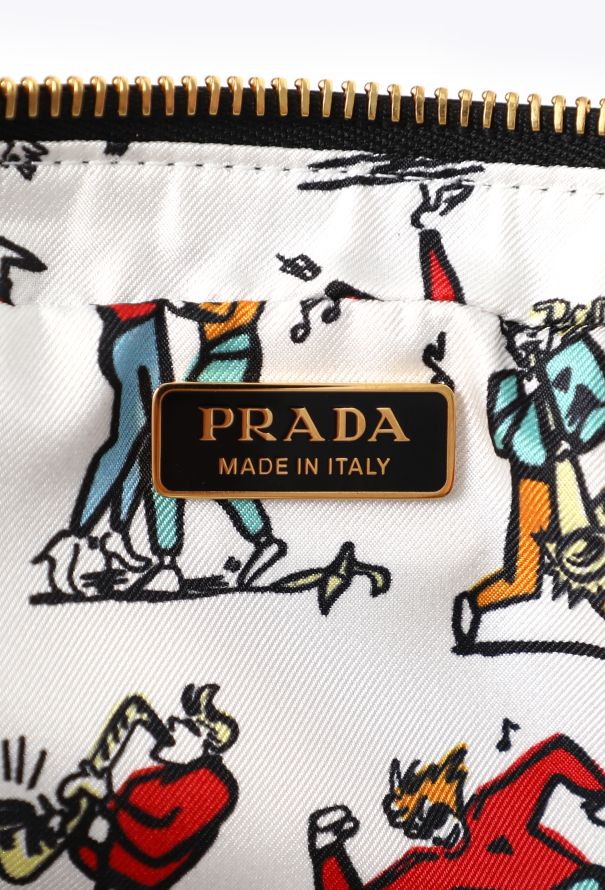 Prada Satin Make-up Pouch, Spring 2012 - 14