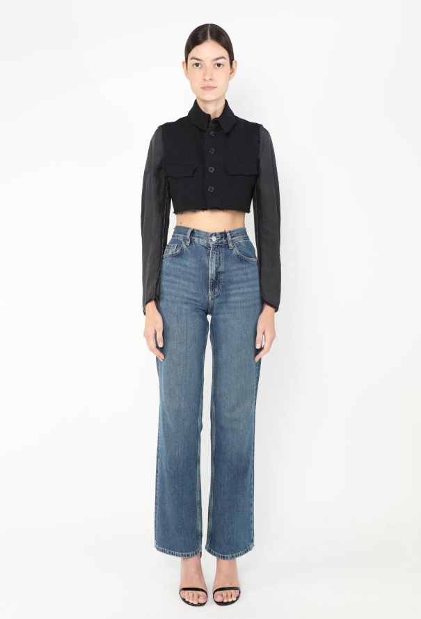 Comme des Garçons Re-Edition 2002 Distressed Cropped Jacket - 3 Comme des Garçons Re-Edition 2002 Distressed Cropped Jacket - 3