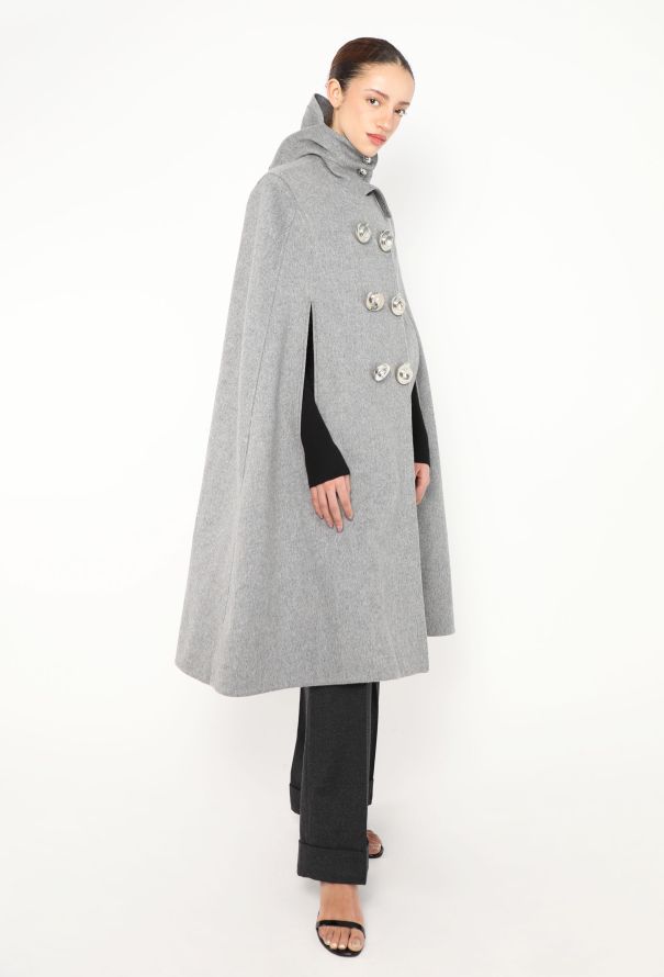 Paco Rabanne F/W 2020 Felted Mod Cape - 5