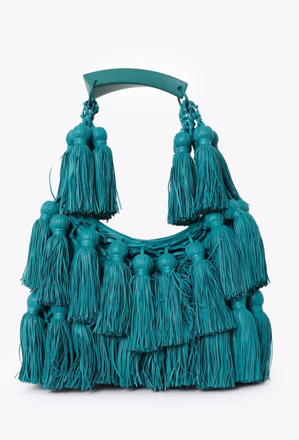 Bottega Veneta F/W 2021 Leather Tassels Hobo Bag - 4