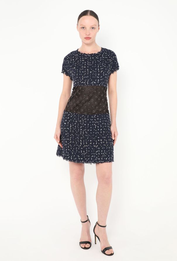 Chanel Resort 2011 Open-Back Tweed Dress - 4