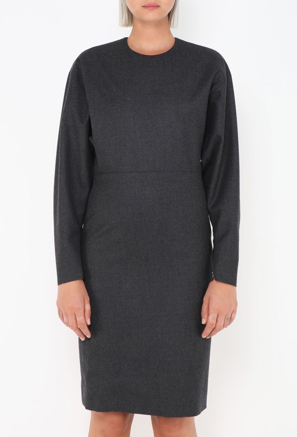 Céline Pre-Fall 2012 Zippered Wool Dress - 3