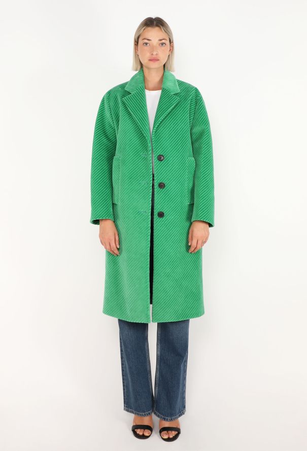 Prada Corduroy Oversized Coat, F/W 2021 - 3