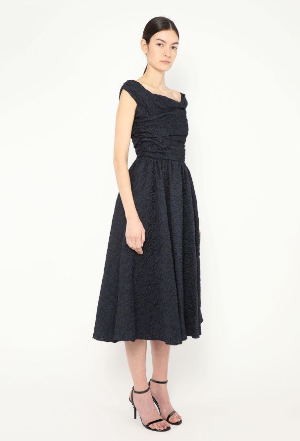 Dior F/W 2019 Brocade Off-Shoulder Dress - 4 Dior F/W 2019 Brocade Off-Shoulder Dress - 4