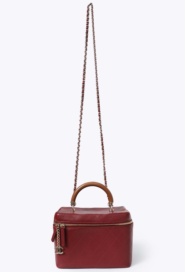 Chanel Knock On Wood Vanity Case Bag - 1