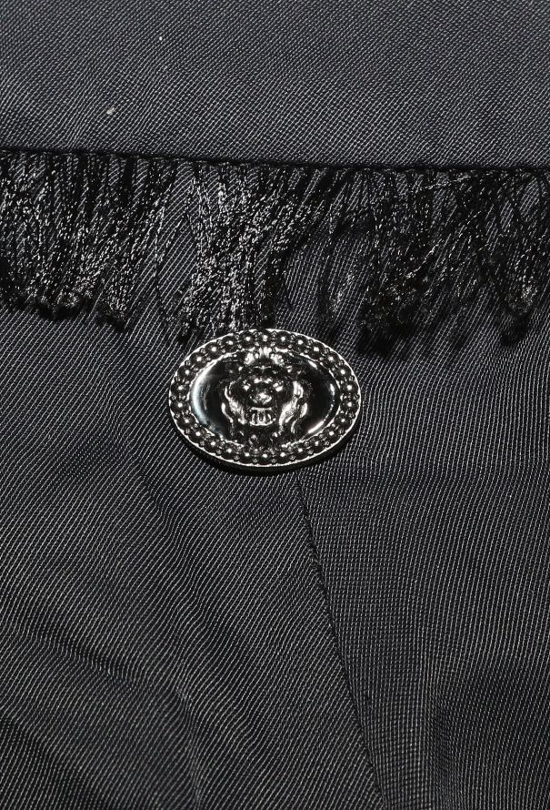 Chanel Frayed Lightweight Silk Trousers - 7