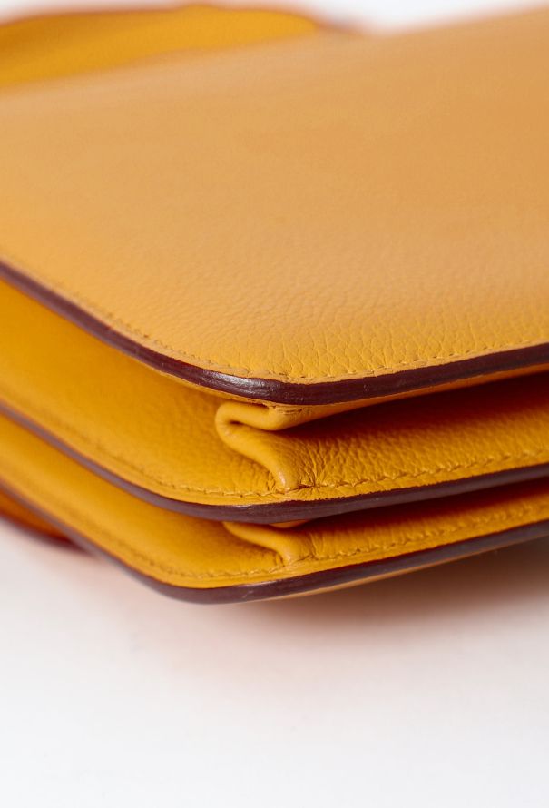 Hermès S/S 2018 Jaune Ambre Evercolor 2002 Bag - 11 Hermès S/S 2018 Jaune Ambre Evercolor 2002 Bag - 11