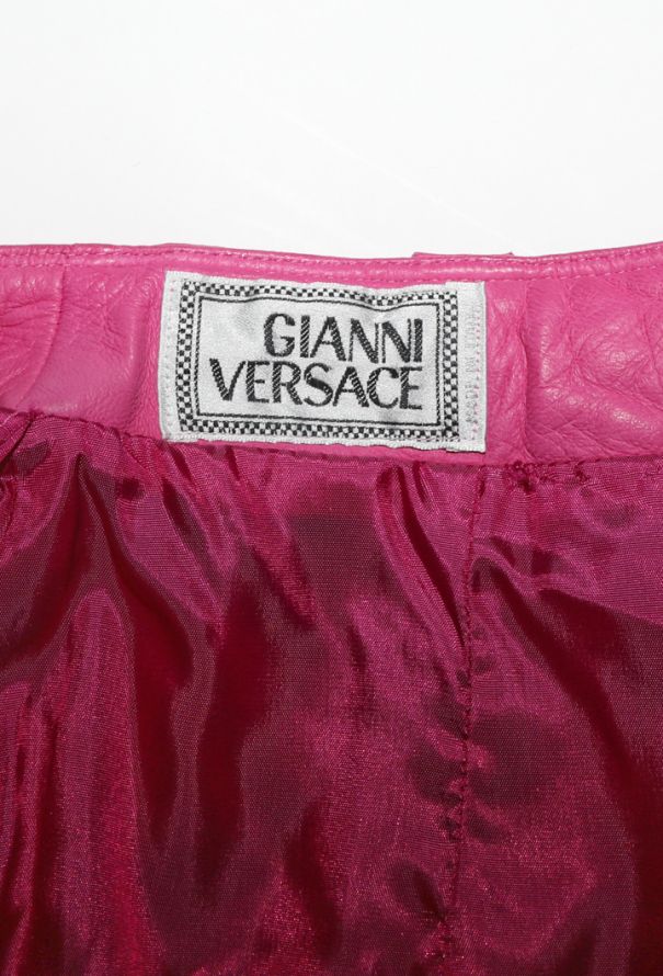 Gianni Versace Safety Pin Leather Skirt, S/S 1994 - 10