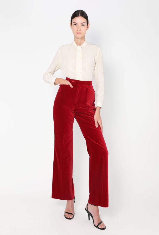 Gucci ICONIC Tom Ford F/W 1996 Velvet Suit - 4