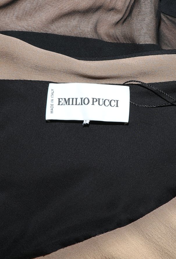 Emilio Pucci F/W 2012 Mesh Cut-Out Gown - 7