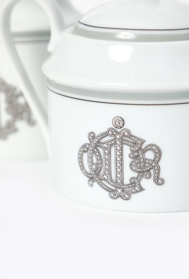 Dior Vintage Limoges Sugar Bowl & Milk Jug - 6