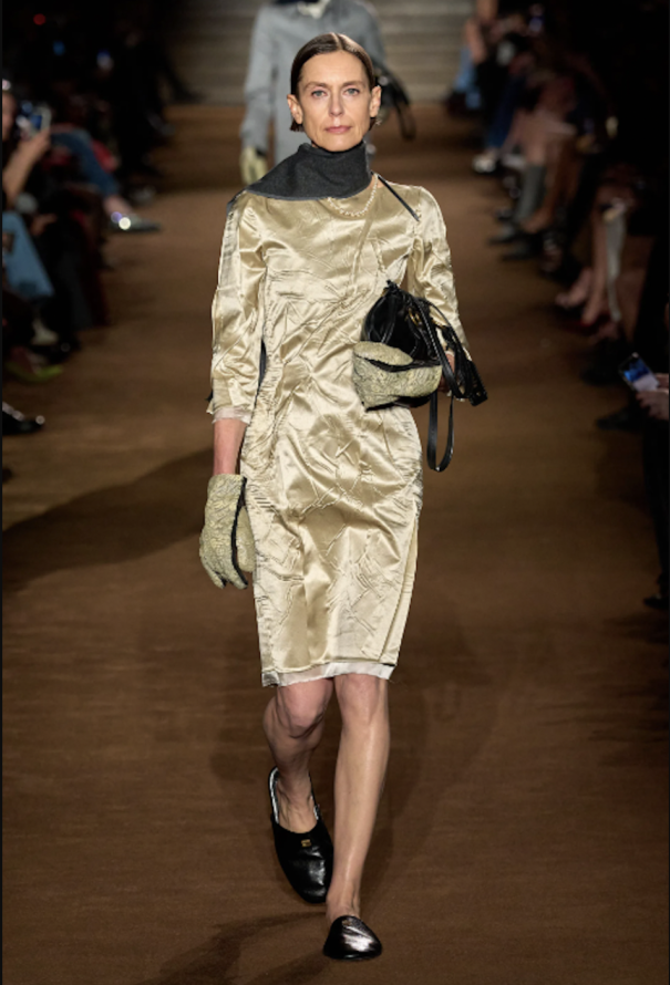 Miu Miu F/W 2024 Charmeuse Sheath Dress - 2