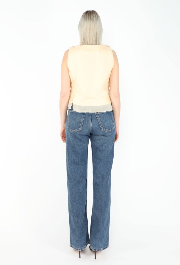 Prada 2000 Ermine Fur Ruffled Vest - 4