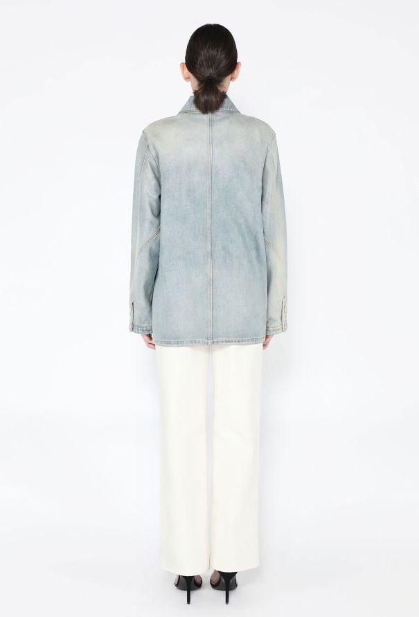 Chanel F/W 2024 Denim Rain Jacket - 5