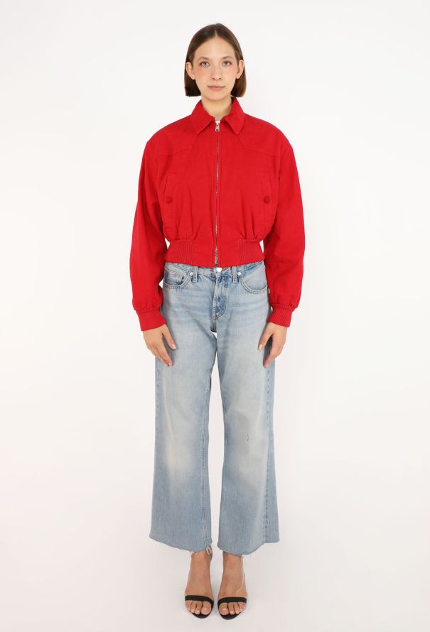 Prada Cropped Bomber Jacket, S/S 2025 - 5