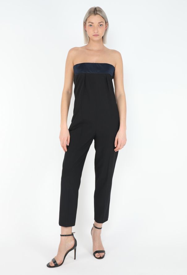 Saint Laurent 2007 Custom Smoking Jumpsuit Ensemble - 3
