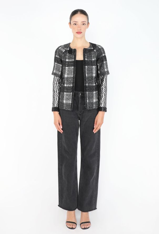 Chanel Trompe L'Œil Tweed Jacket, F/W 2016 - 3