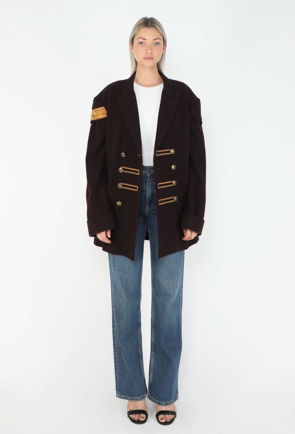 Yohji Yamamoto COLLECTOR F/W 1992 Napoleonic Peacoat - 3