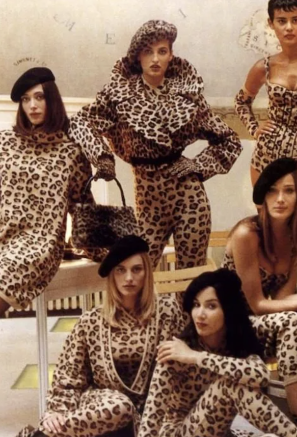 F/W 1991 Leopard Bustier Top | Authentic & Vintage | ReSee