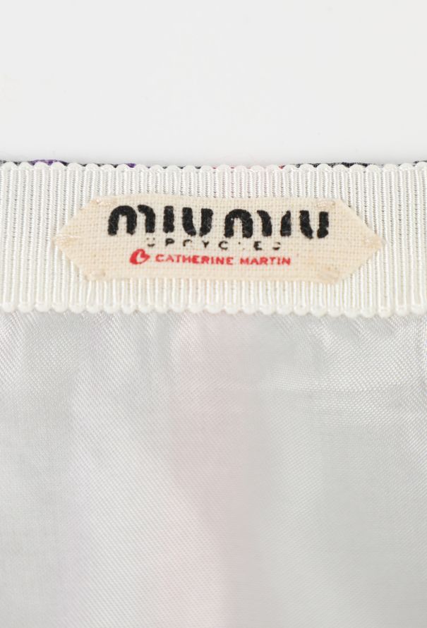 Miu Miu Silk Scarf Skirt, 2026 - 5