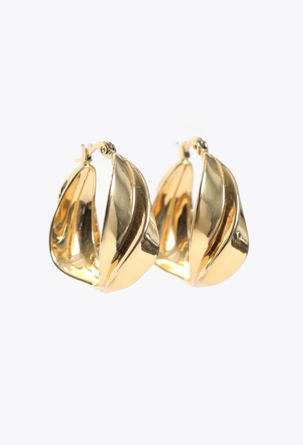 Céline Resort 2018 Twisted Hoop Earrings - 4 Céline Resort 2018 Twisted Hoop Earrings - 4