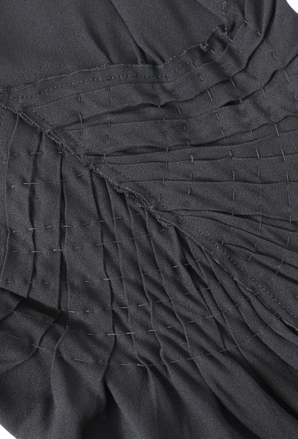 Prada Pleated Crepe Dress - 6