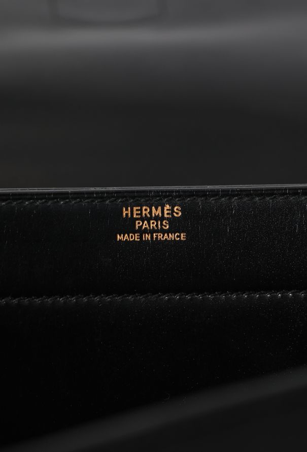 Hermès Vintage Black Box Quirus Briefcase - 12