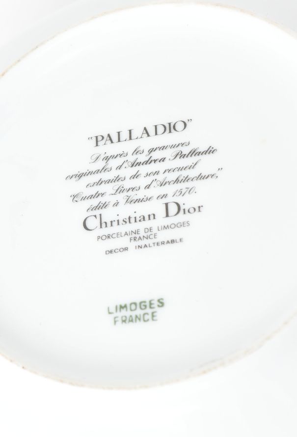 Dior Vintage Limoges Porcelain 'Palladio' Box - 5 Dior Vintage Limoges Porcelain 'Palladio' Box - 5