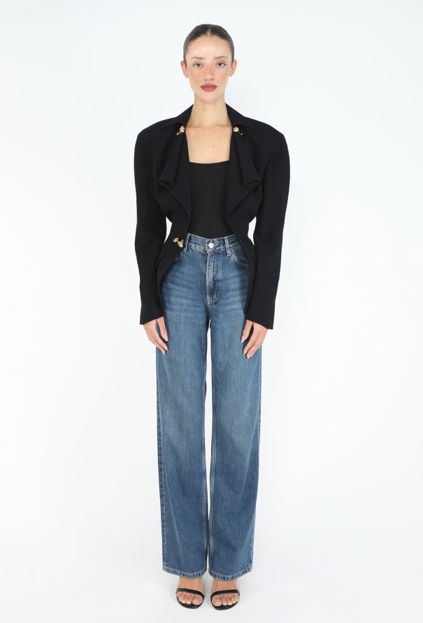 Thierry Mugler RARE F/W 1993 Sculpted Draped Blazer - 7