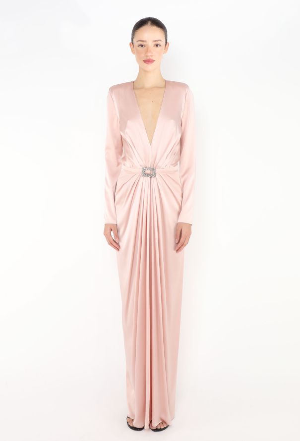 Alexandre Vauthier 2019 Charmeuse Gown - 3